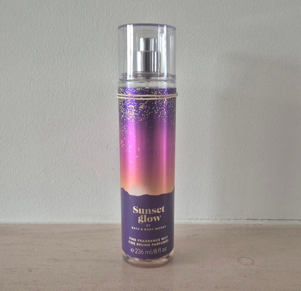BBW Bodymist | Sunset Glow | Bath & Body Works zgan, Ophalen, Zo goed als nieuw, Deodorant of Bodyspray