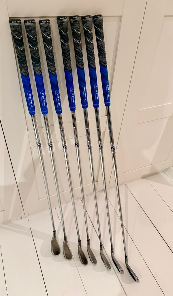 Callaway X-18 ijzers met nieuwe grip, Ophalen, Gebruikt, Set, Callaway