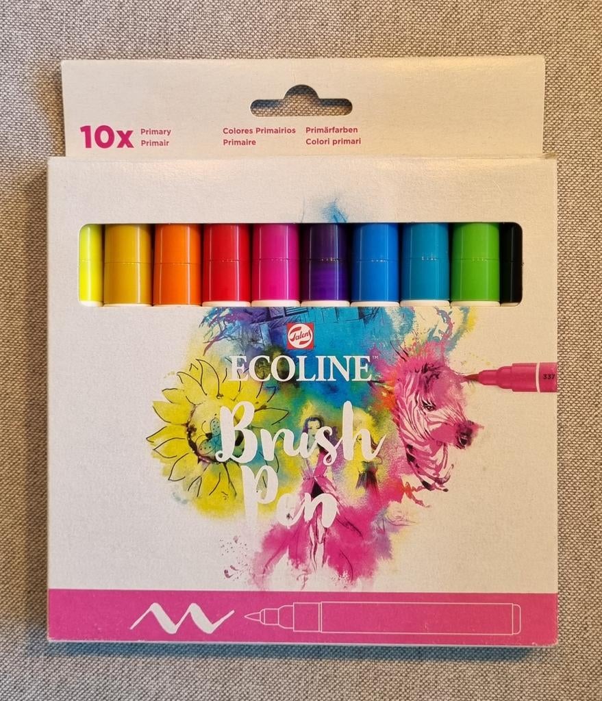 Ecoline Brushpennen, Ophalen of Verzenden, Zo goed als nieuw, Potlood of Stift