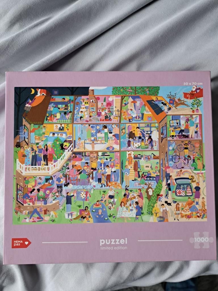 Hema puzzel, Ophalen of Verzenden, 500 t/m 1500 stukjes