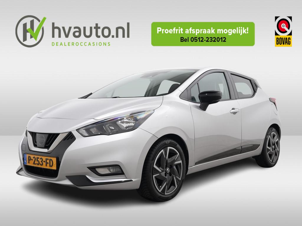 Nissan Micra 1.0 IG-T 92PK N-DESIGN BLACK PACK | Navi | Crui, Voorwielaandrijving, Stof, Handgeschakeld, 92 pk