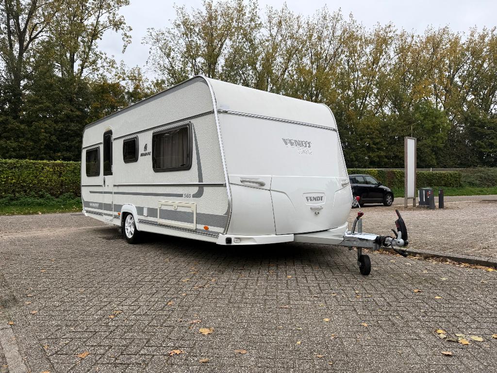 Fendt Diamant 560 SG 2013, Caravans en Kamperen, Caravans, Schokbreker, Bedrijf, Fendt, 5 tot 6 meter