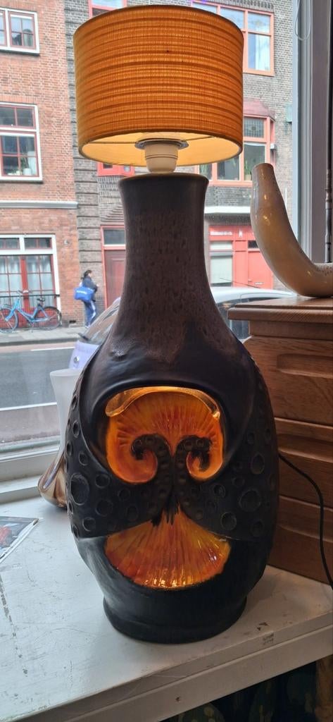 Vintage West-Germany Fat Lava Vaaslamp Walter Gerhards, Ophalen of Verzenden