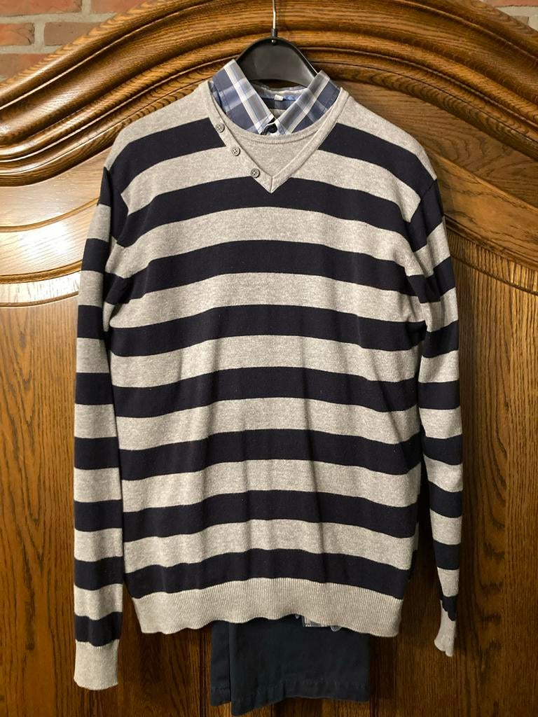 Mooi set: trui, overhemd en pantalon, Ophalen of Verzenden, Zo goed als nieuw, Overige maten