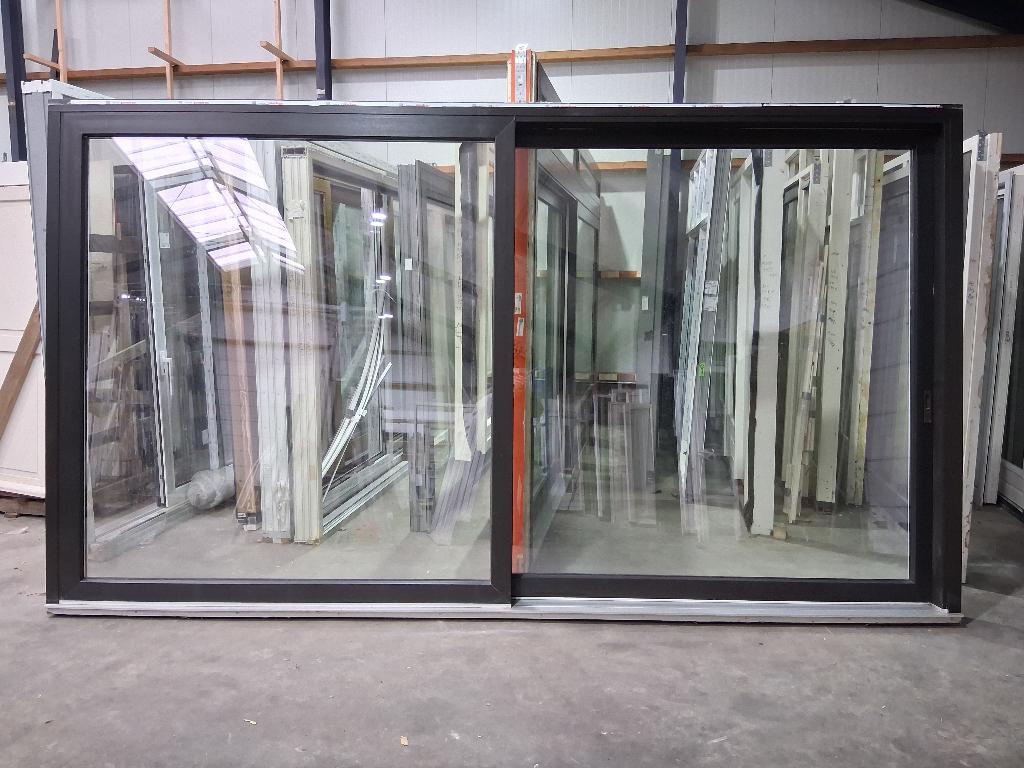 Nieuw Kunststof schuifpui Hr++ bezorgen factuur mogelijk, Kunststof, 225 cm of meer, Ophalen of Verzenden, Zo goed als nieuw