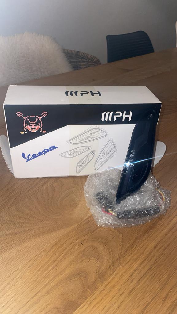 Vespa Sprint LED Knipperlichten Smoked Level 10 (Nieuw), Ophalen of Verzenden, Nieuw, Overige typen, Vespa