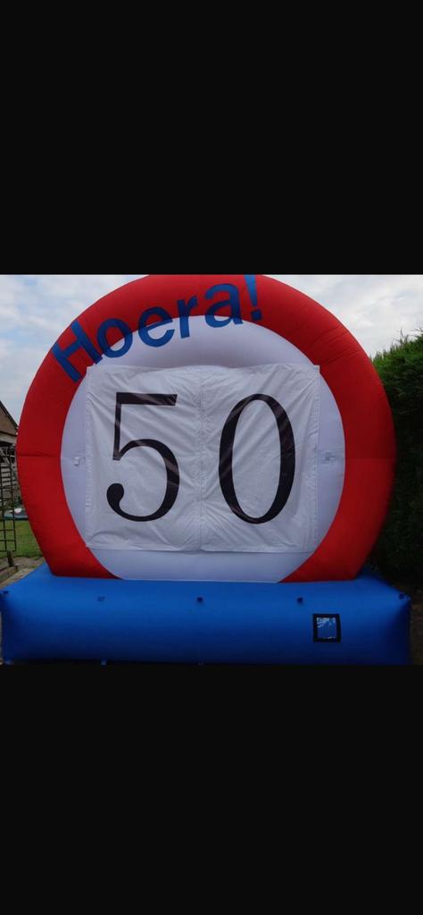 Abraham of sara verkeersbord te huur (groot), Ophalen, Zo goed als nieuw, Abraham of Sarah