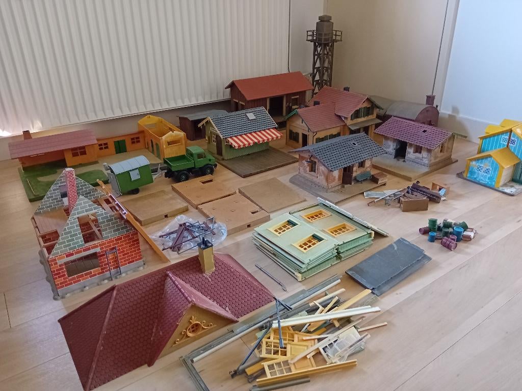 LBG Diverse gebouwen etc., Gebruikt, Gelijkstroom of Wisselstroom, Brug, Tunnel of Gebouw, Ophalen