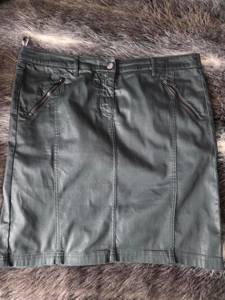 Luisa Cerano donkergroene rok maat 42, Verzenden, Maat 42/44 (L), Zo goed als nieuw, Luisa Cerano