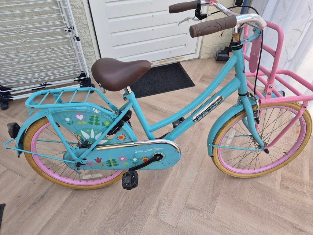 Popal Meisjesfiets 22 inch, Ophalen, Gebruikt, 22 inch