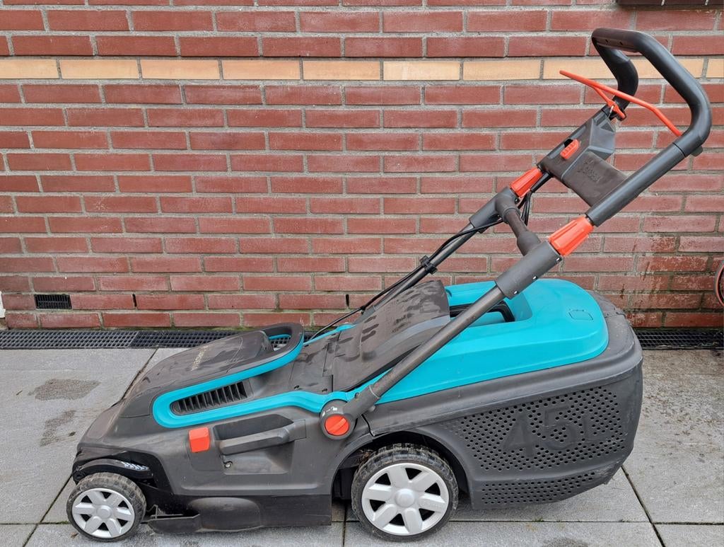 Gardena elektrische grasmaaier, Ophalen, Gebruikt