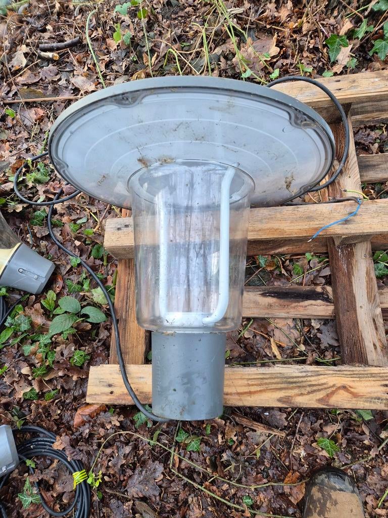 1 x  Philips BDS  490  Led armatuur paaltop Armatuur., Ophalen, Minder dan 30 watt, E27 (groot), Led-lamp