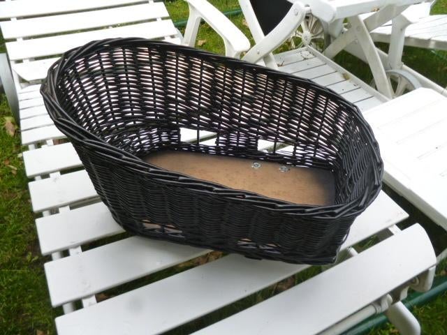 hondenmand elektrische fites achterop 55 x 32 cm  zwart, Dieren en Toebehoren, Hondenmanden, Ophalen of Verzenden, Zo goed als nieuw