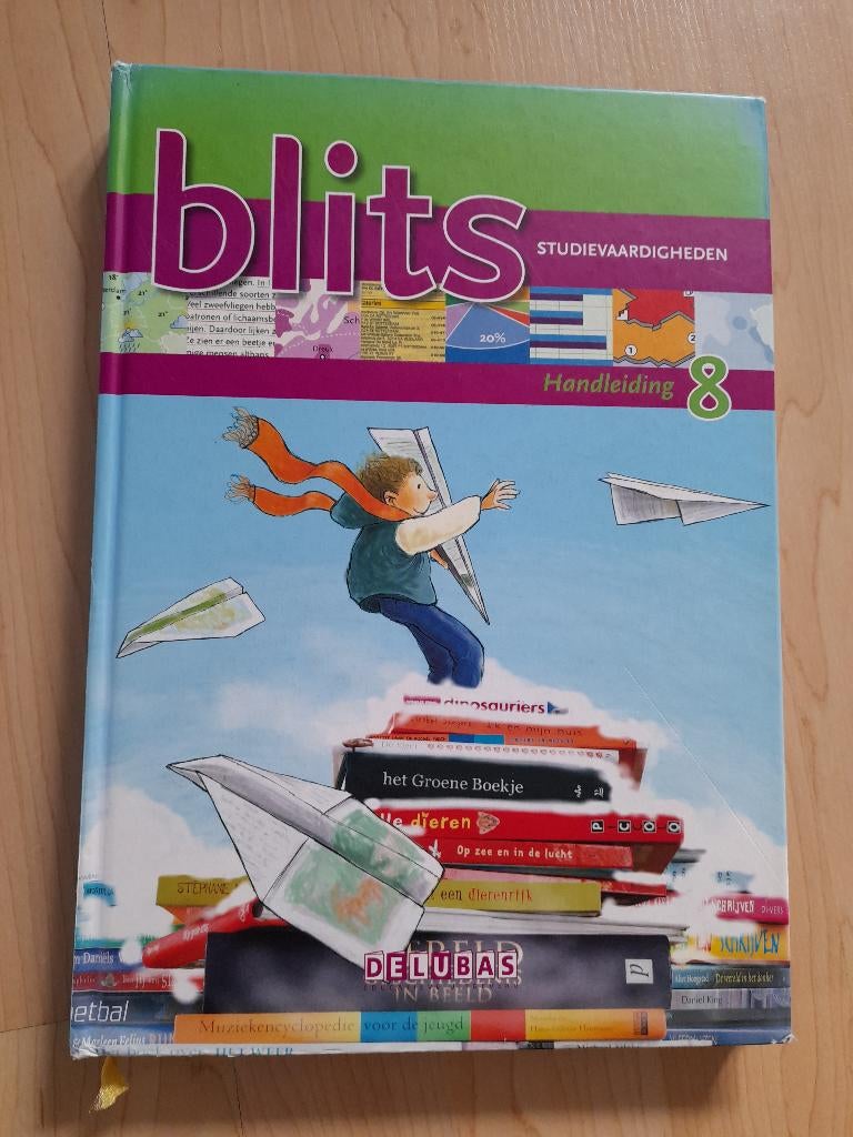 BLITS HANDLEIDING STUDIEVAARDIGHEDEN GROEP 8, Ophalen of Verzenden, Zo goed als nieuw, Overige niveaus, Nederlands