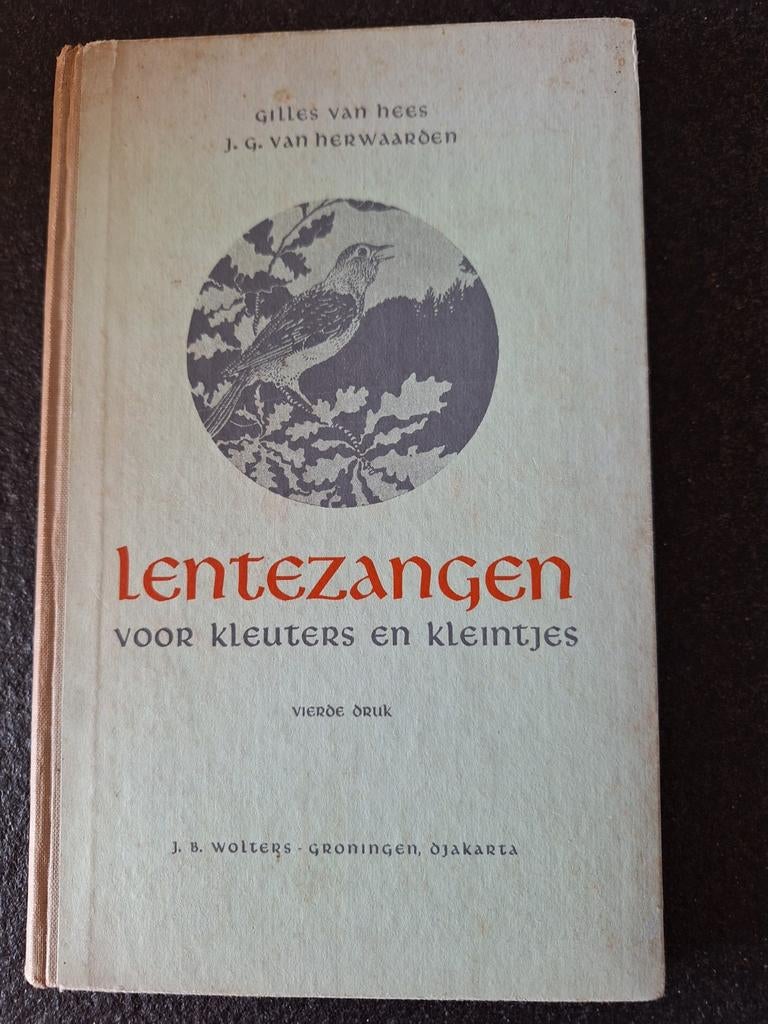 Lentezangen- Illustr. Cornelis Jetses 1953, Ophalen of Verzenden