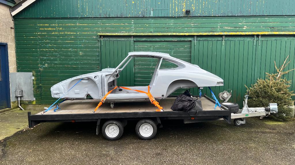Porsche 912 (911 F) auto carrosserie/koets uit 1966, Auto-onderdelen, Carrosserie en Plaatwerk, Bumper, Porsche, Voor, Gereviseerd