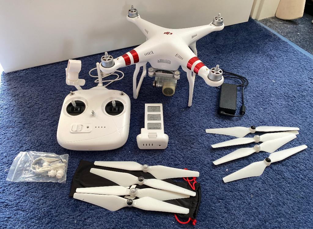 DJI Phantom 3 Standard, Ophalen, Gebruikt, Cameradrone, DJI