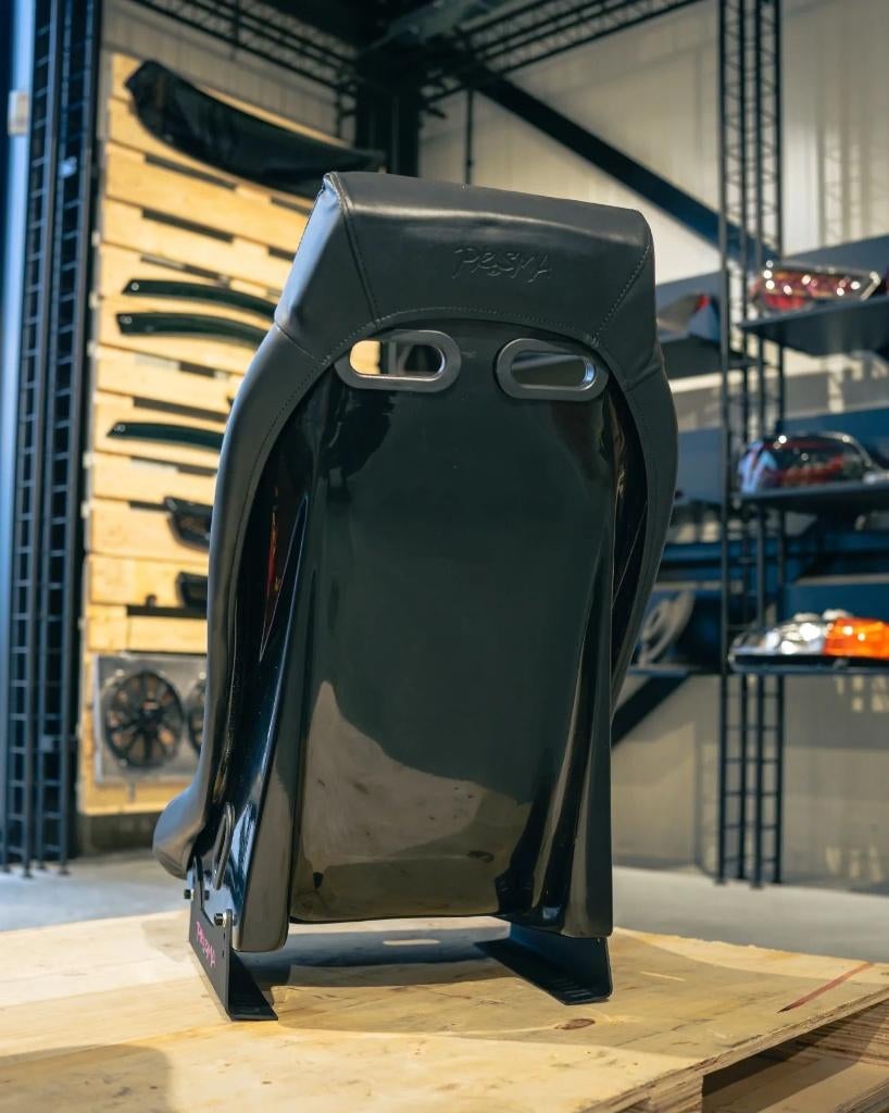 NRG Prisma GT Midnight Zwart leder Kuipstoel, Auto diversen, Tuning en Styling, Ophalen of Verzenden