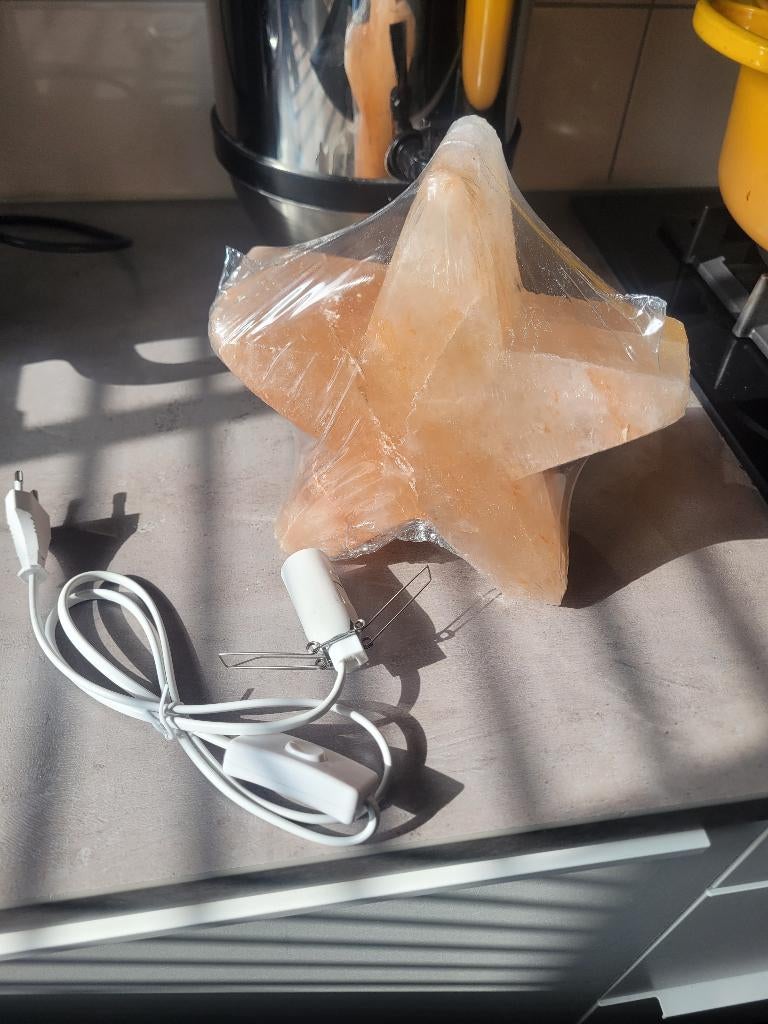 Zoutlamp, Huis en Inrichting, Lampen | Tafellampen, Nieuw, Minder dan 50 cm, Ophalen of Verzenden