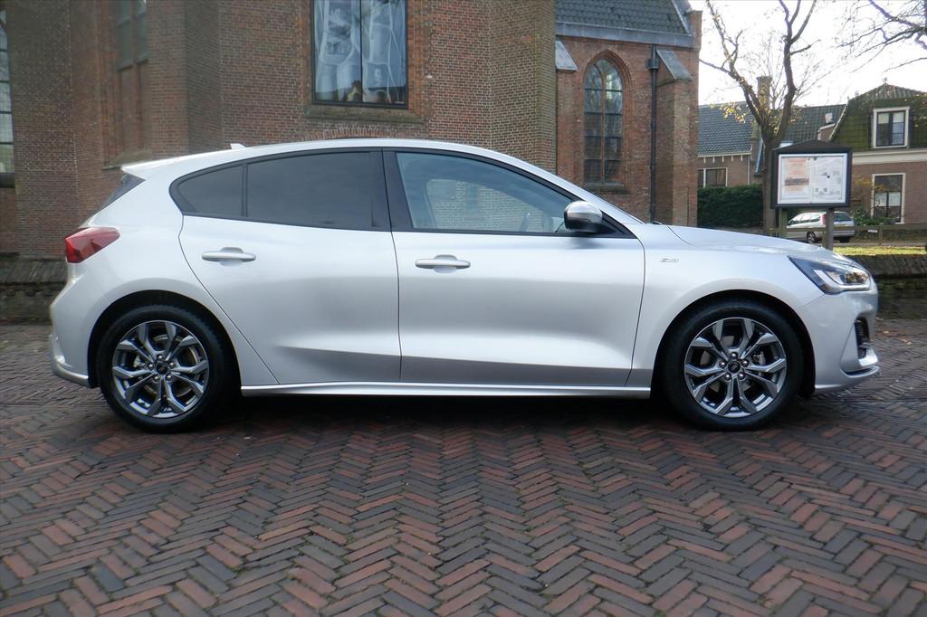 Ford Focus 1.0 EcoBoost Hybrid 125pk ST-Line- AUTOMAAT, Auto's, Ford, 12 maanden, Stof, Gebruikt, 1337 kg
