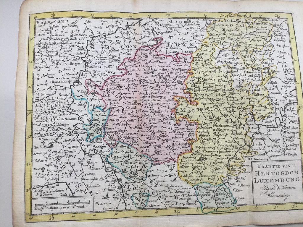 Luxemburg/Luxembourg - Elwe & Langeveld - 1786, Verzenden