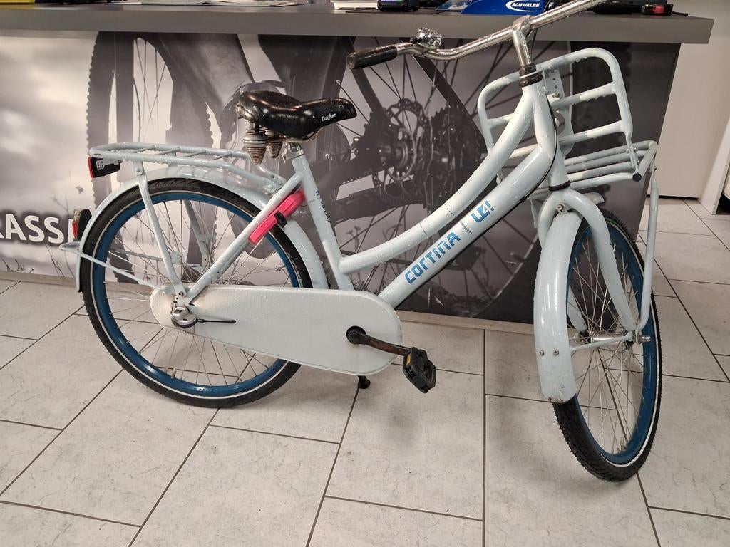Cortina U4 meisjesfiets  24inch, 3v, Fietsen en Brommers, Fietsen | Meisjes, Versnellingen, Cortina, Info@konijnenbelt-fietsplezier.nl