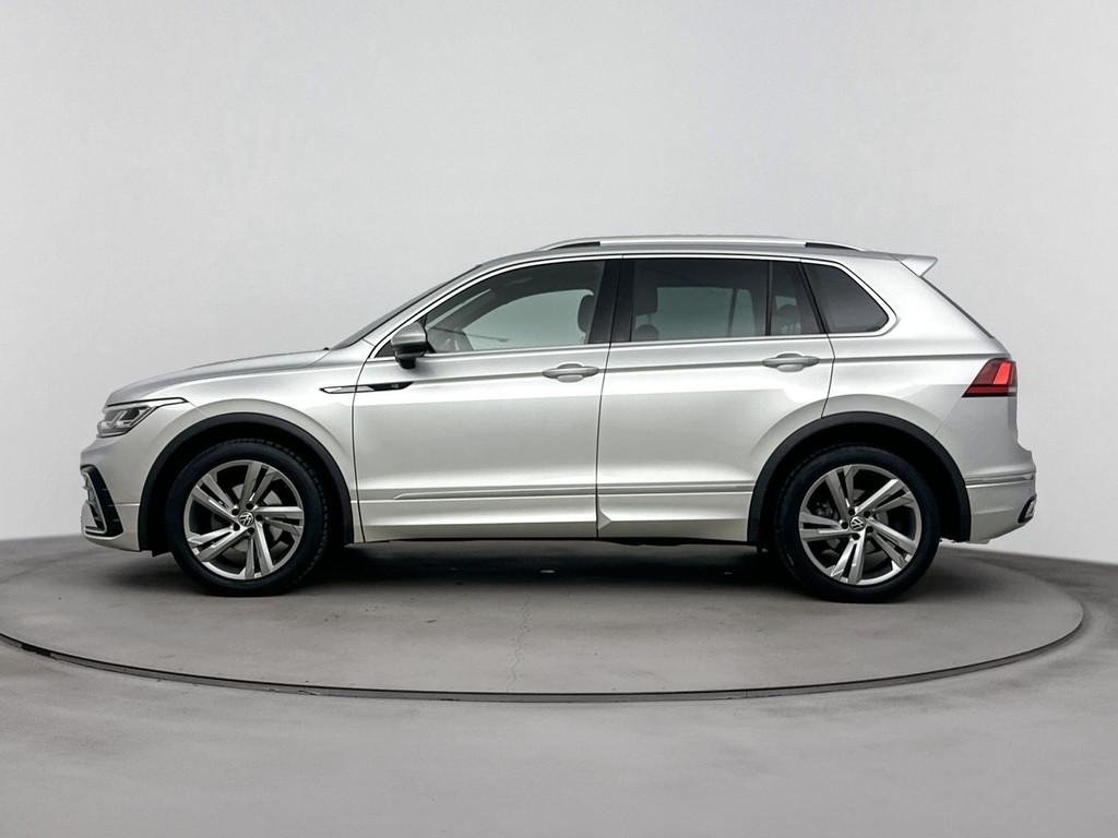 Volkswagen Tiguan 1.5 TSI R-Line | Navigatie | parkeersensor, Auto's, Stof, Euro 6, 4 cilinders, Grijs