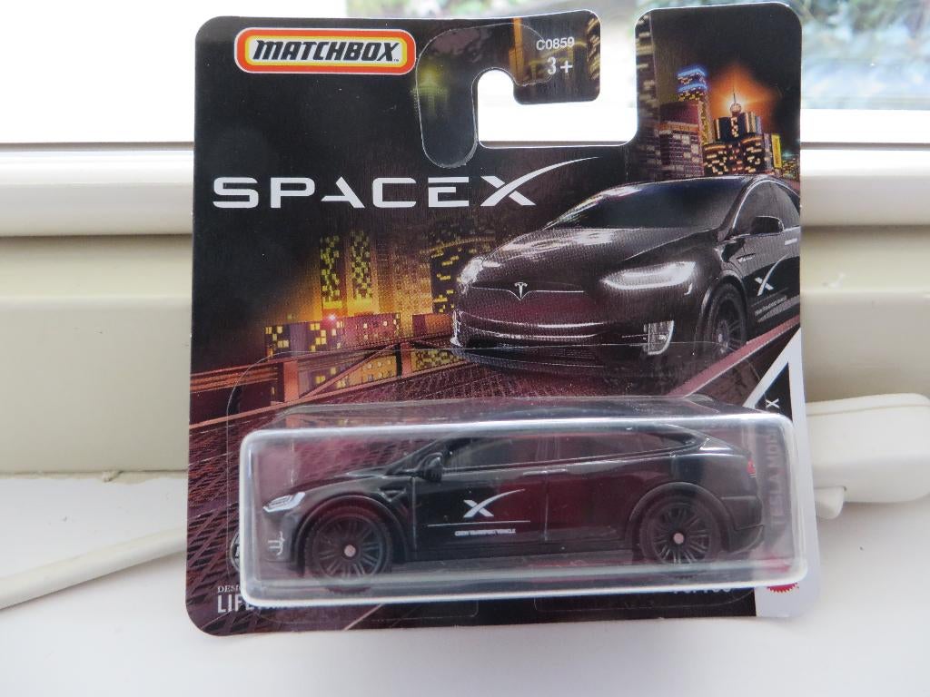 Matchbox Tesla Model X, Ophalen of Verzenden, Nieuw, Auto