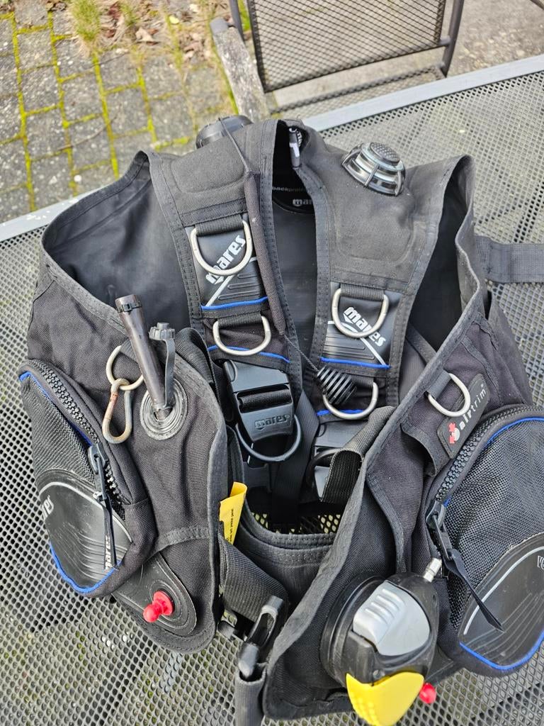 Mares Vector Trimjacket L met Airtrim en Loodsysteem, Ophalen of Verzenden, Gebruikt, Trimvest of Wing