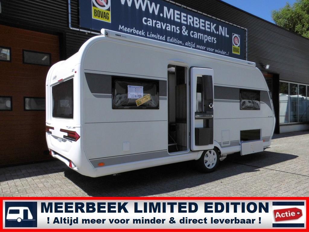Hobby De Luxe 540 UL 4519,=KORTING MOVER&POTEN, Caravans en Kamperen, Caravans, Schokbreker, Rondzit, Hobby, 6 tot 7 meter