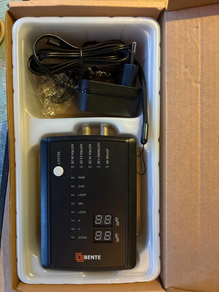 Bente Satellietmeter - Zo goed als nieuw, Audio, Tv en Foto, Schotelantennes, Zo goed als nieuw, (Schotel)antenne-accessoires