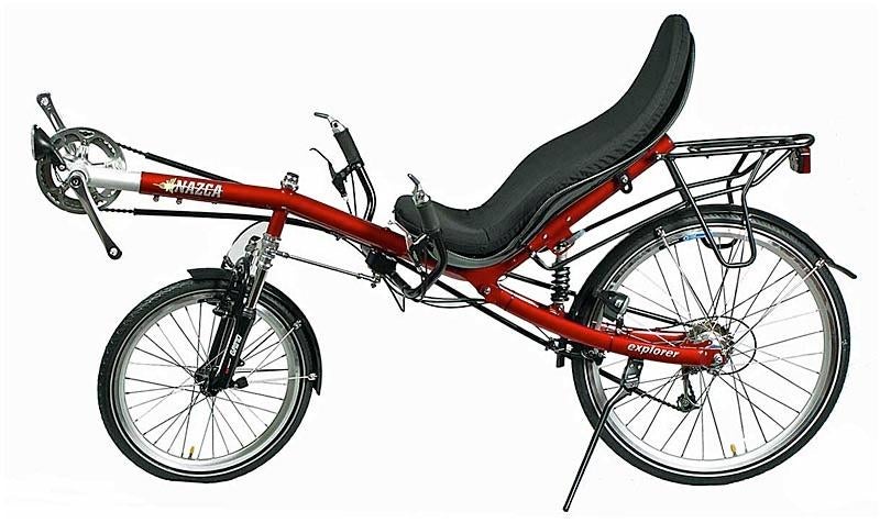 Nazca Explorer ligfiets, Fietsen en Brommers, Fietsen | Ligfietsen, Gebruikt, Overige merken, Onderstuur, Ophalen