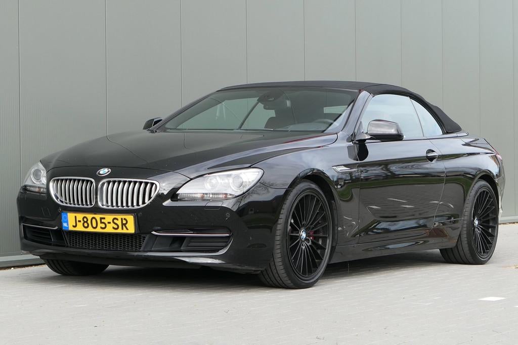 BMW 6-serie Cabrio 650i High Executive HUD Memory Stoelverko, Automaat, Euro 5, Achterwielaandrijving, Gebruikt