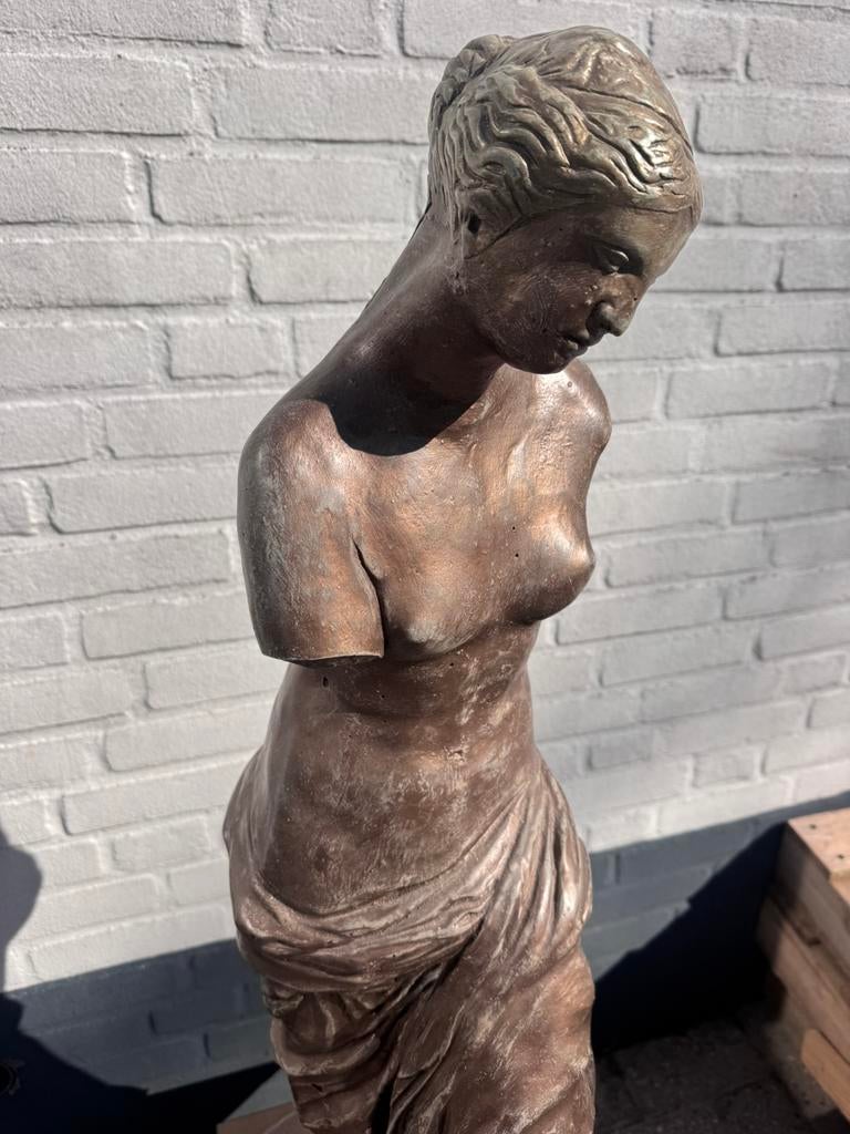 Kunst beeld brons beton bloot vrouw, Antiek en Kunst, Kunst | Beelden en Houtsnijwerken, Ophalen of Verzenden