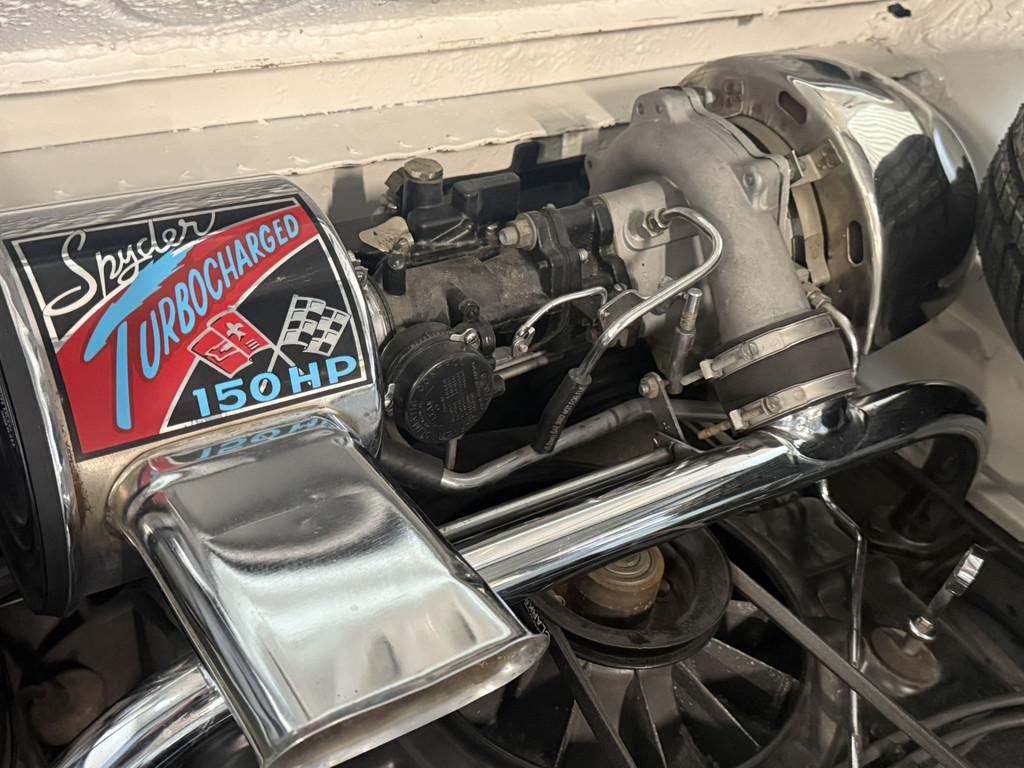 Chevrolet Corvair Spyder 900 Monza / TURBOCHARGED *FULLY RES, Wit, Leder, Bedrijf, Handgeschakeld