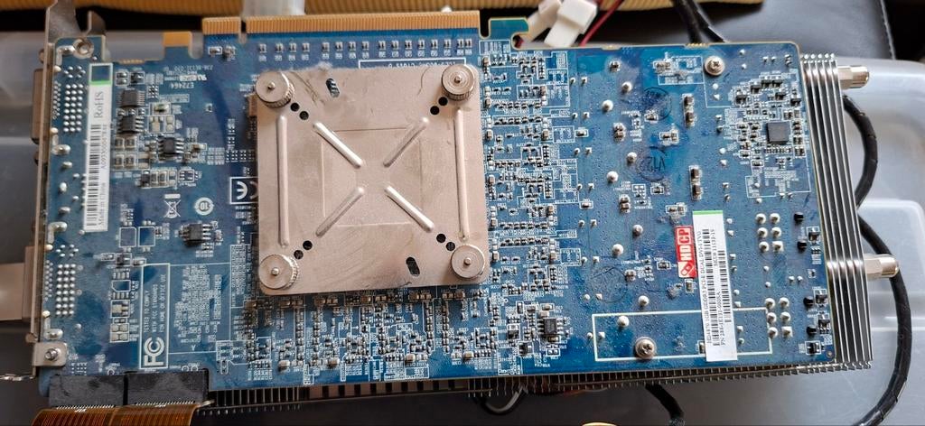 2x AMD HD4870 met Scythe fans, Crossfire en fan tuner, Ophalen, GDDR5, Niet werkend, DVI