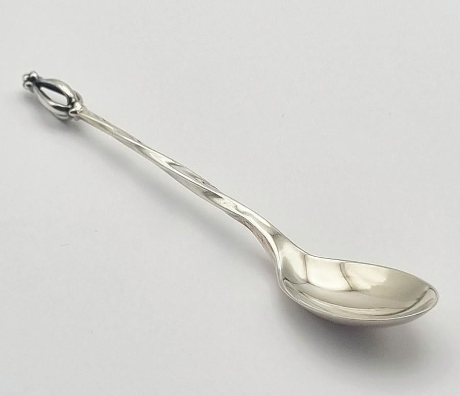 1041. Zilveren theelepels, Van Kempen & Begeer, ca. 1960, Ophalen of Verzenden, Zilver