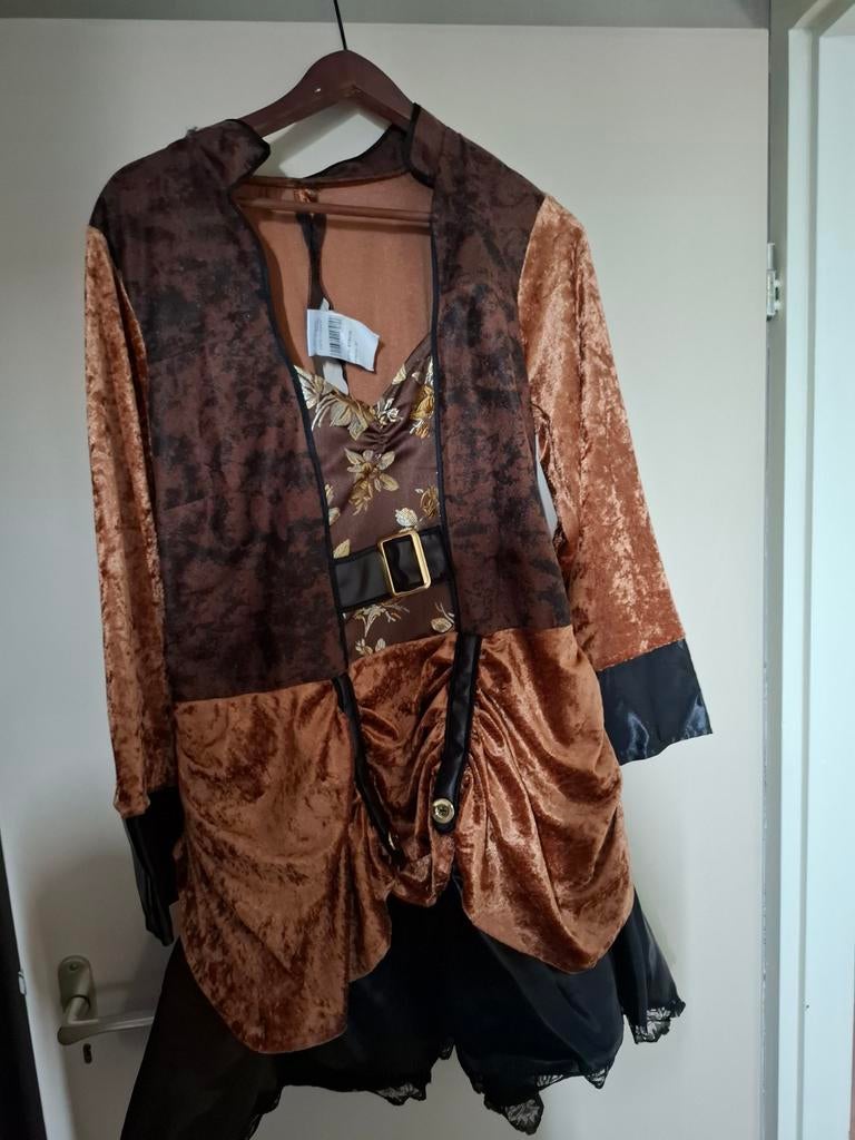 Carnaval jurk, Ophalen, Zo goed als nieuw, Maat 46/48 (XL) of groter, Carnaval