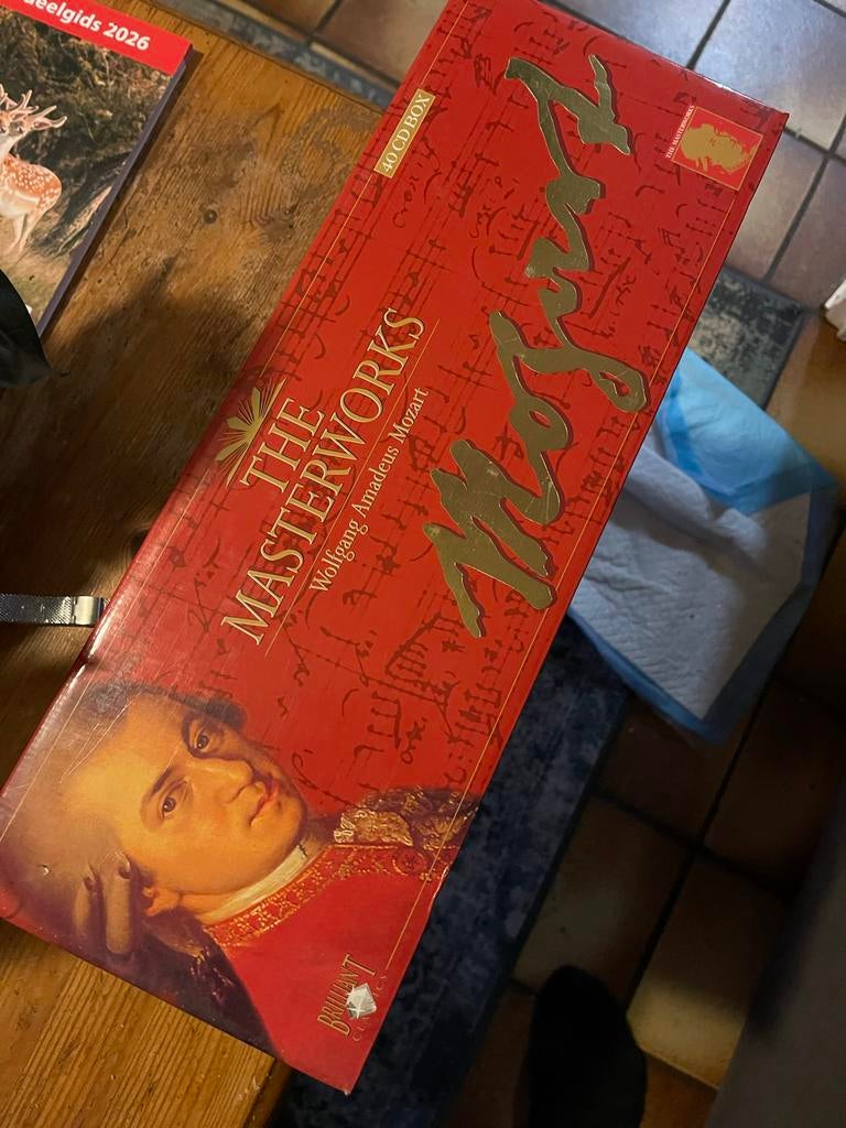 Mozart The Masterworks CD Boxset, Gebruikt, Boxset, Ophalen of Verzenden, Classicisme