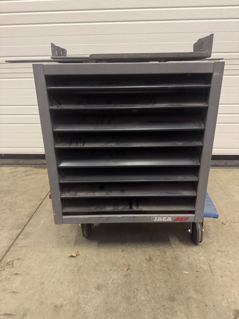 Jaga warme warmeluchtblazer 17,6kw incl ophanging, Ophalen, Minder dan 60 cm, Radiator, Minder dan 30 cm