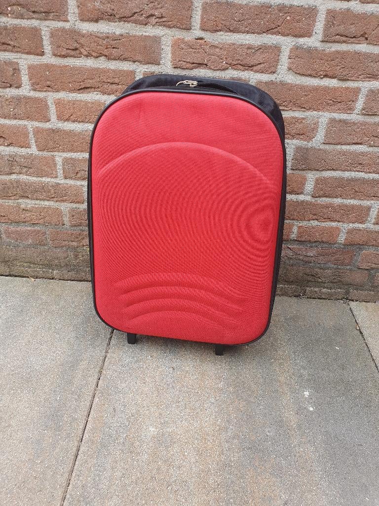 Handbagagekoffer, Ophalen, 40 tot 60 cm, Zwart, Zo goed als nieuw