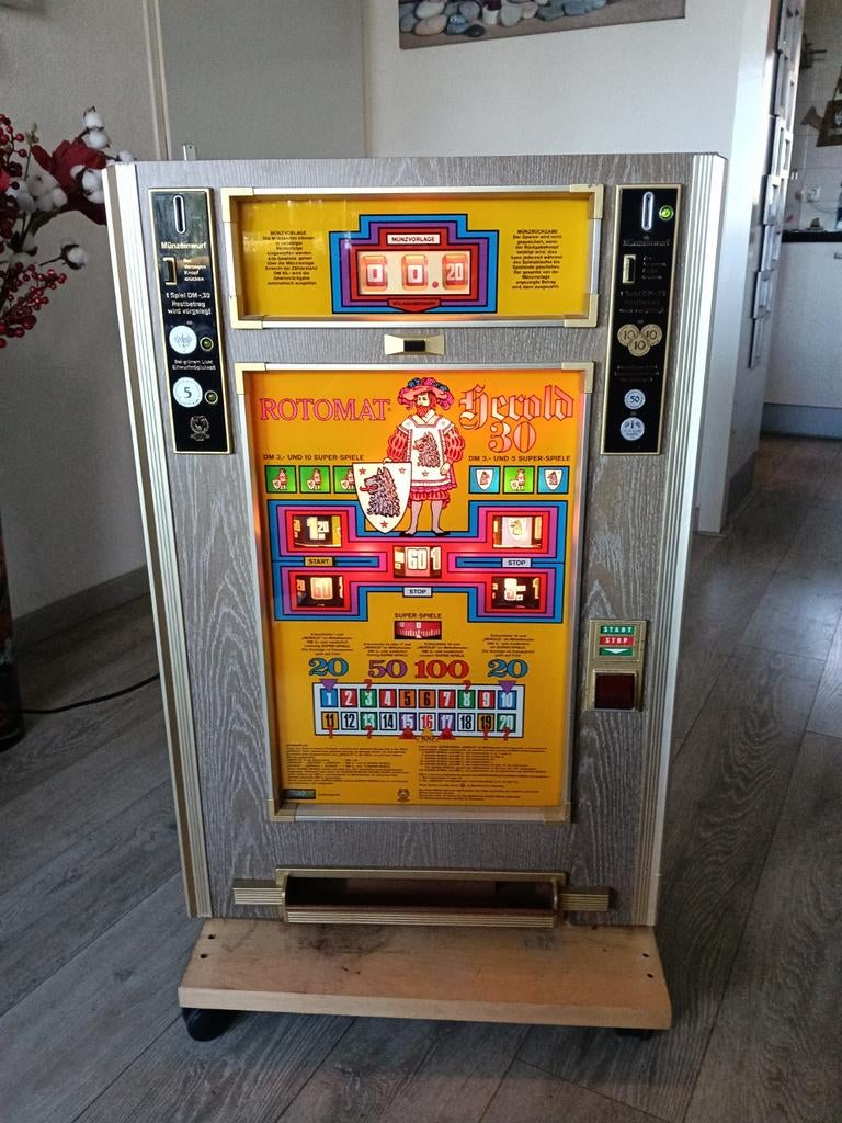 Gokkast, Euro, Ophalen, Gebruikt