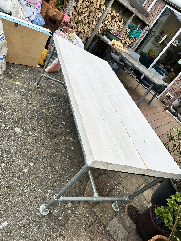 tafel, Ophalen, Gebruikt, Steigehout, 200 cm of meer