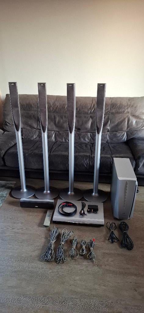 JVC THS66 Home Cinema (incl DVD), Ophalen, JVC, 70 watt of meer, Dvd-speler