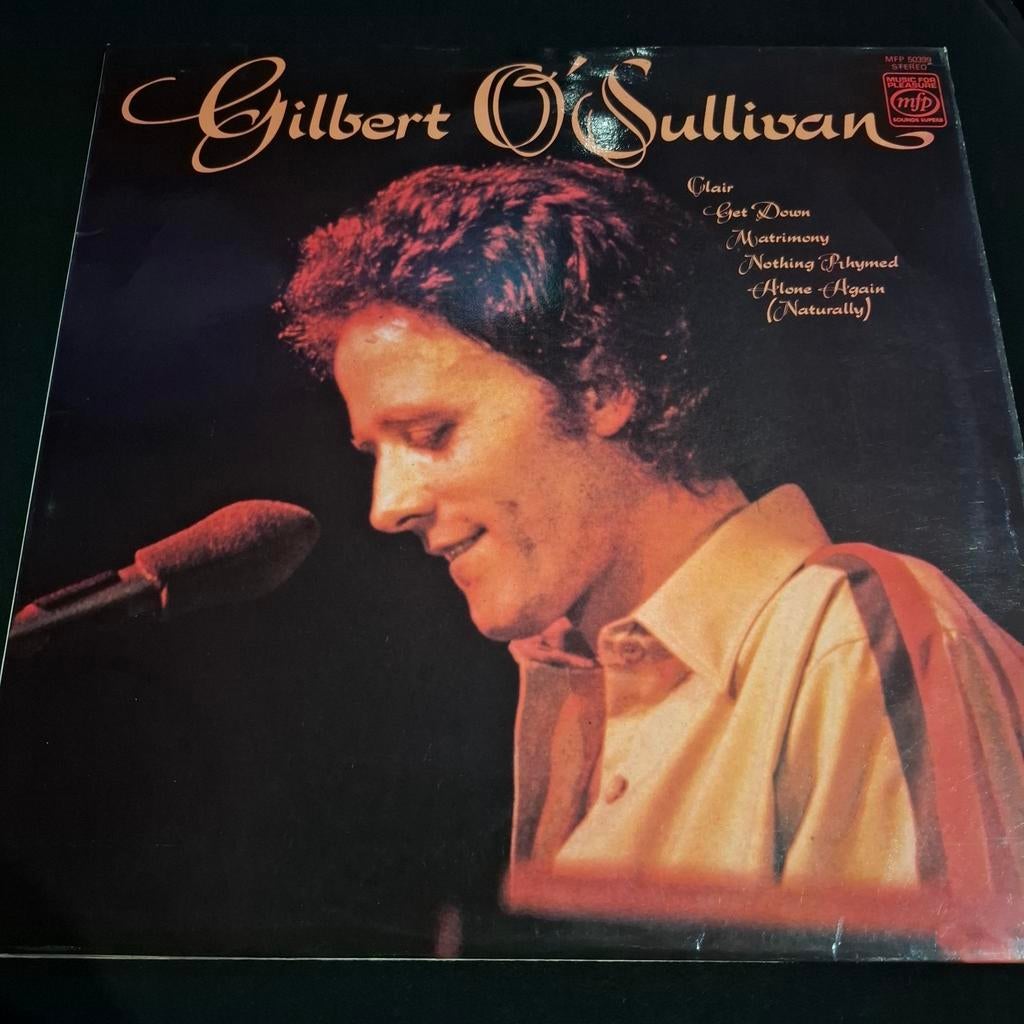 Gilbert O'Sullivan (1978) Compilatie Album LP oa Alone Again, Cd's en Dvd's, Vinyl | Pop, Originele persing, Ophalen of Verzenden
