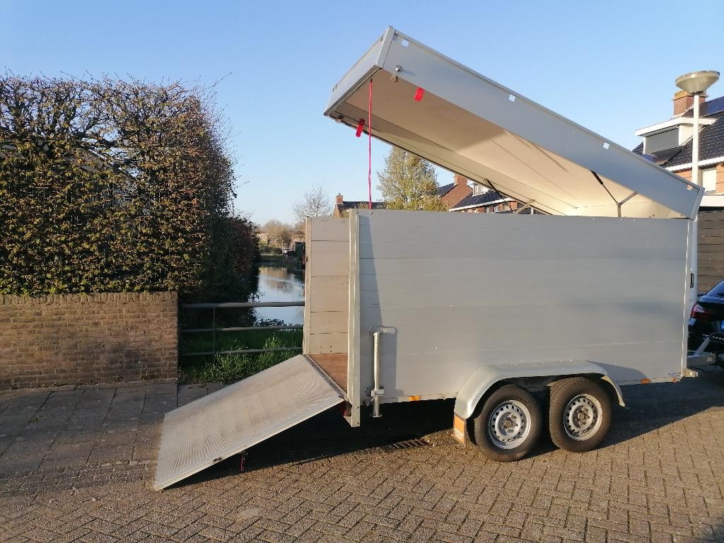 Anssems GTT 2500 dichte aluminium aanhangwagen supermooi, Ophalen, Zo goed als nieuw