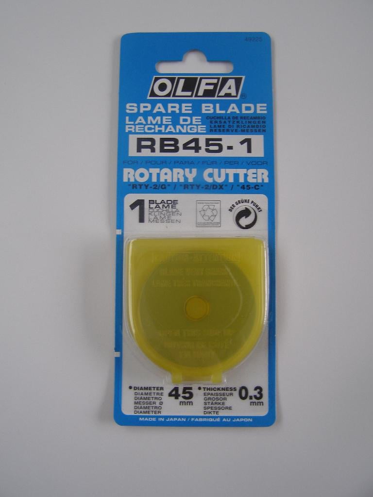 Olfa RB 45-1 spare blades voor RTY-2/G en DX en Olfa Maru45C, Ophalen, Nieuw, Onderdeel of Toebehoren