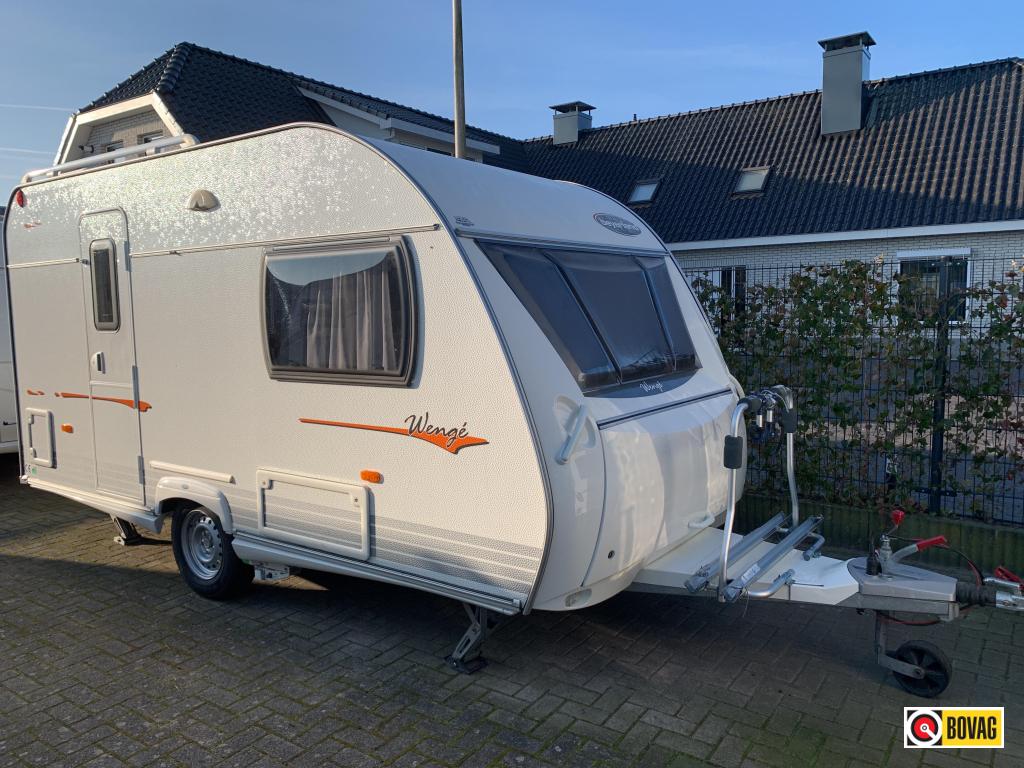 Beyerland Wenge 400 Mover/Voortent/Fietsdr., Caravans en Kamperen, Caravans, Overige typen, Rondzit, Tot en met 2, Bedrijf