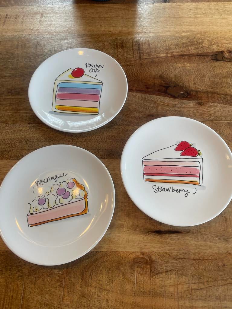 Blond Amsterdam gebaksbordjes - per stuk, Huis en Inrichting, Keuken | Servies, Ophalen, Blond Amsterdam, Zo goed als nieuw, Bord(en)