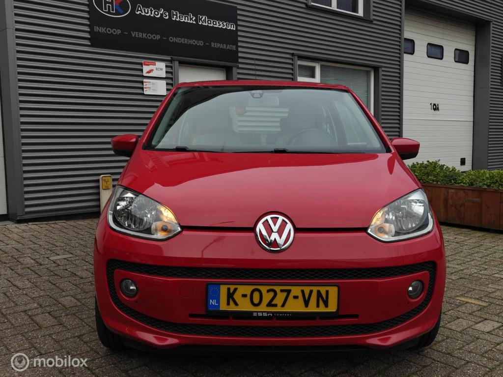 Volkswagen Up! 1.0 75pk High-Up! Airco Navigatie Parkeersens, Euro 5, Up!, 4 stoelen, Bedrijf